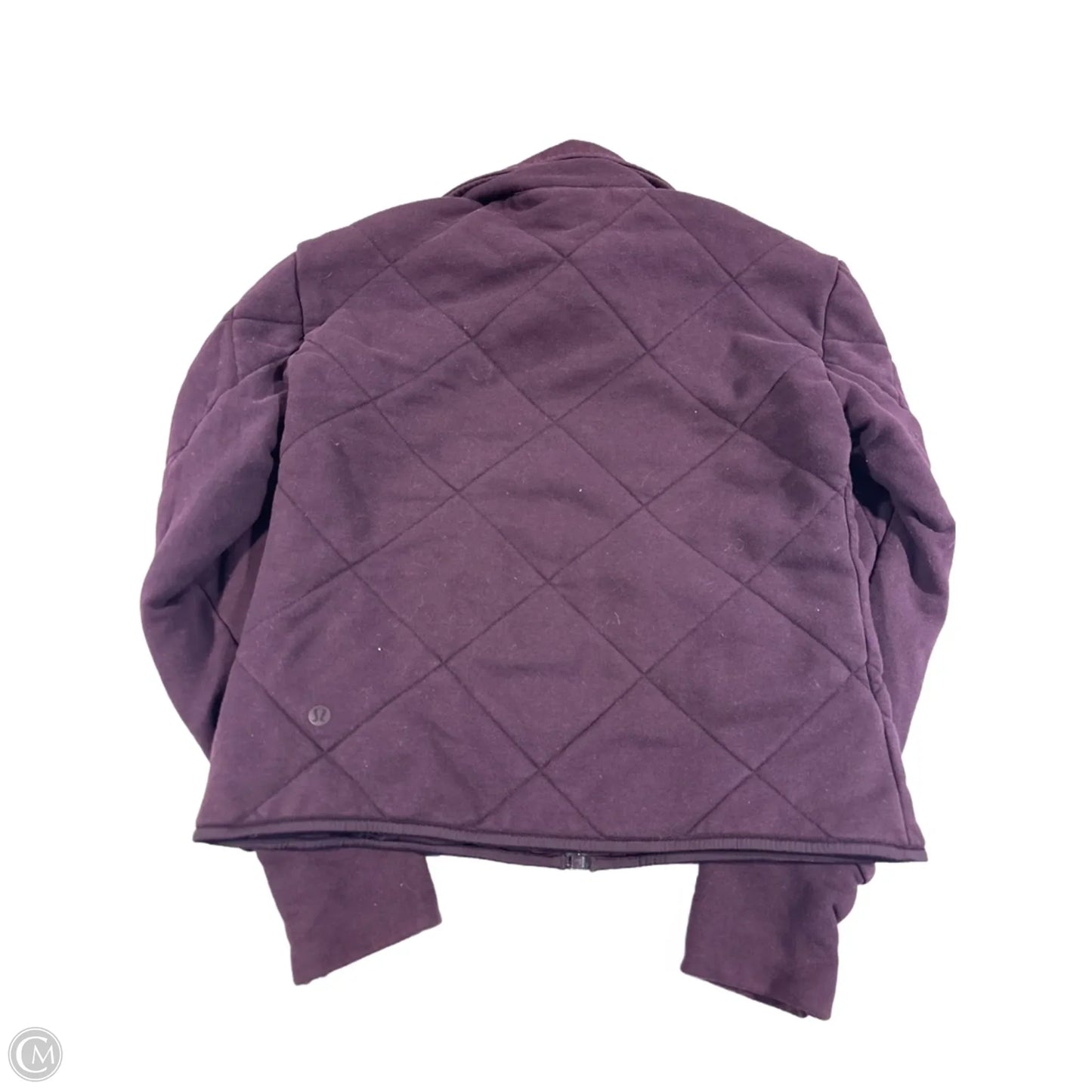 Athletic Jacket By Lululemon In Purple, Size: 2