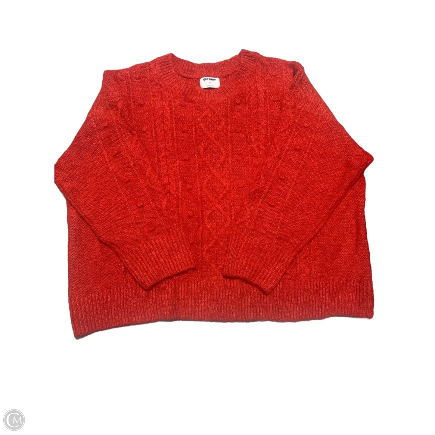 Sweater By Old Navy In Red, Size: Xxl