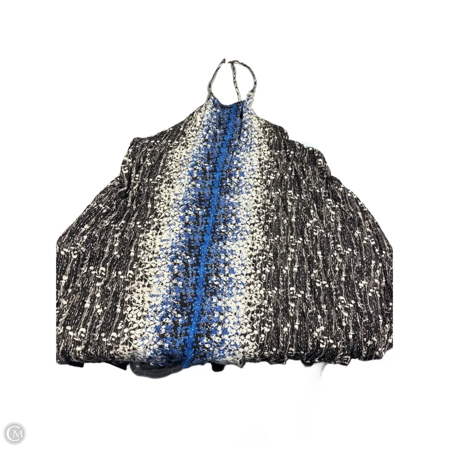 Tank Top By Free People In Black & Blue, Size: M