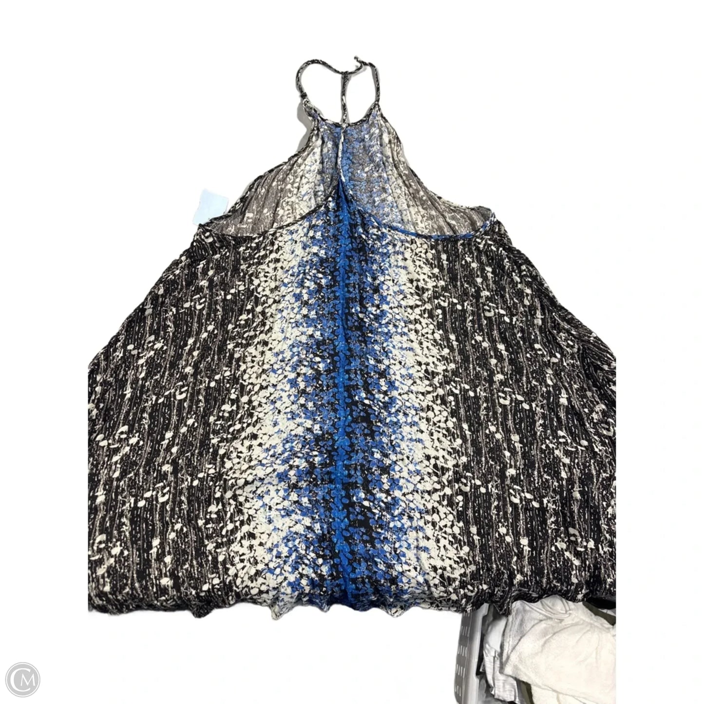 Tank Top By Free People In Black & Blue, Size: M