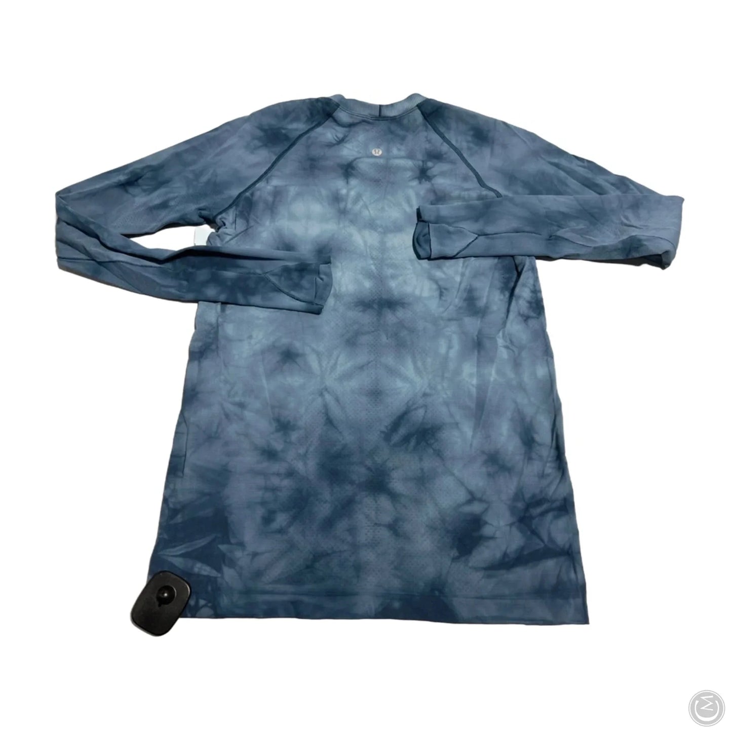 Athletic Top Long Sleeve Crewneck By Lululemon In Blue, Size: 8