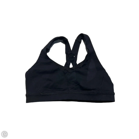 Athletic Bra By Lululemon In Black, Size: 8