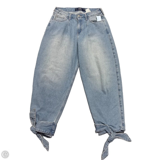 Jeans Wide Leg By Hollister In Blue Denim, Size: 6