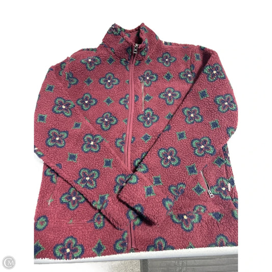 Top Long Sleeve By Lucky Brand In Maroon, Size: M