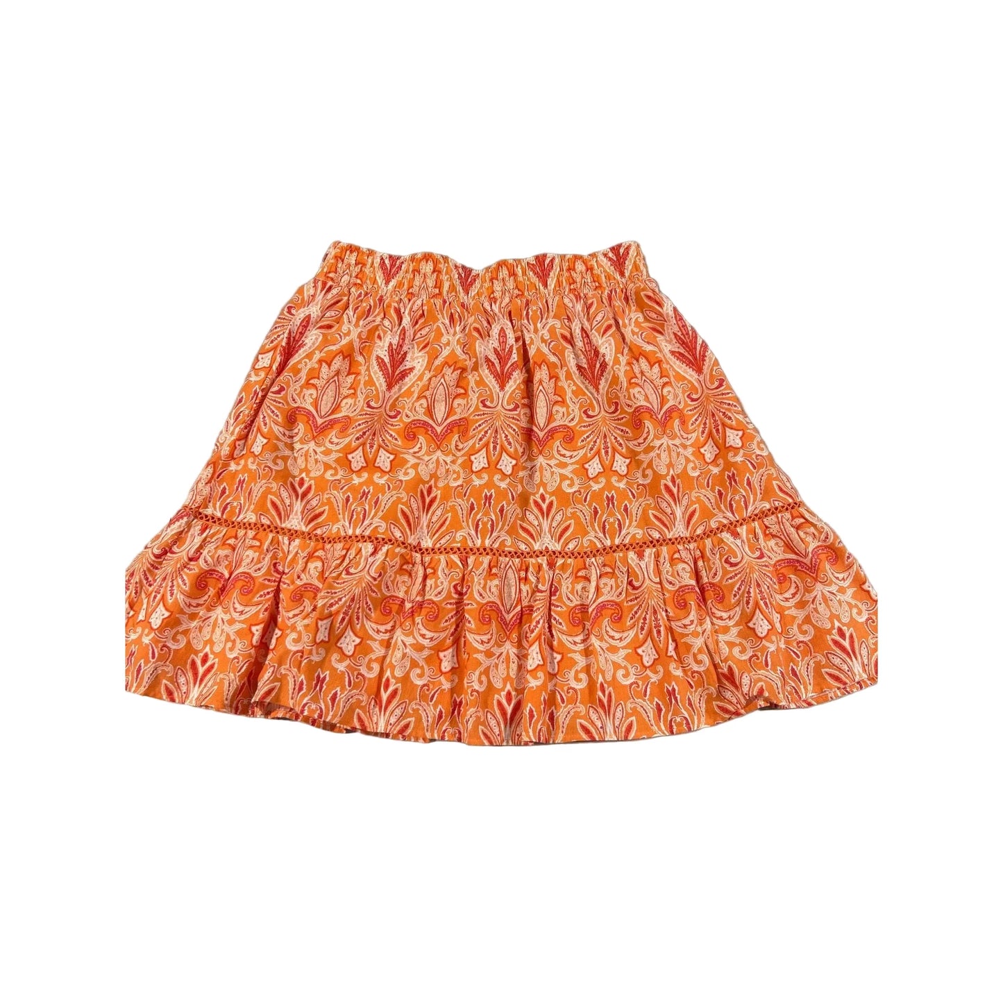 Skirt Mini & Short By Loft In Orange, Size: Xs
