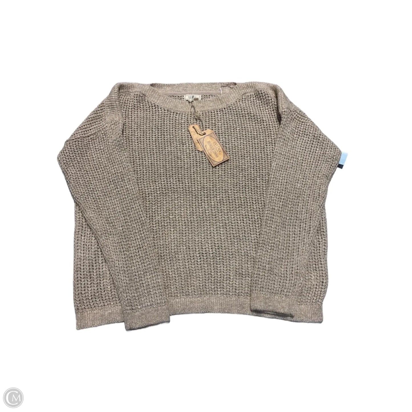 Sweater By Fatface In Tan, Size: L