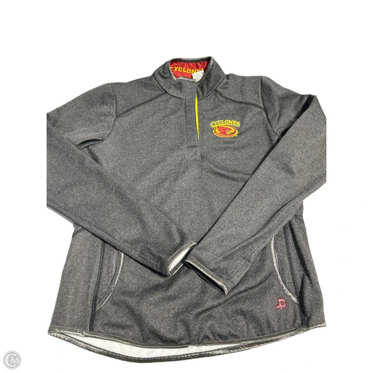 Top Long Sleeve By Cmc In Grey, Size: S