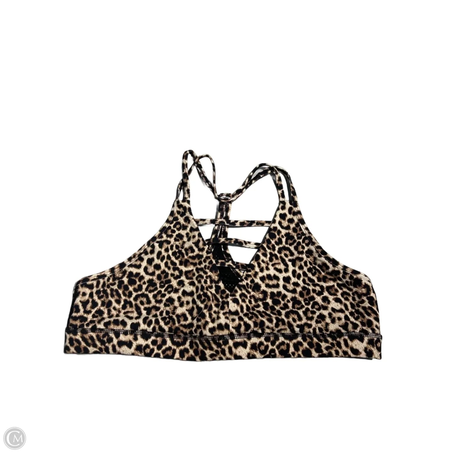 Athletic Bra By Zyia In Animal Print, Size: L