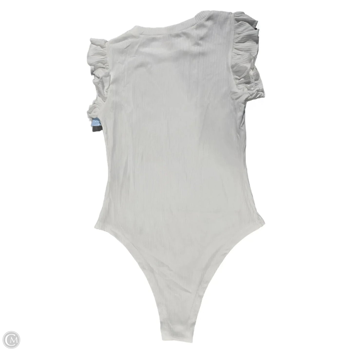 Top Short Sleeve Basic By Shein In White, Size: S