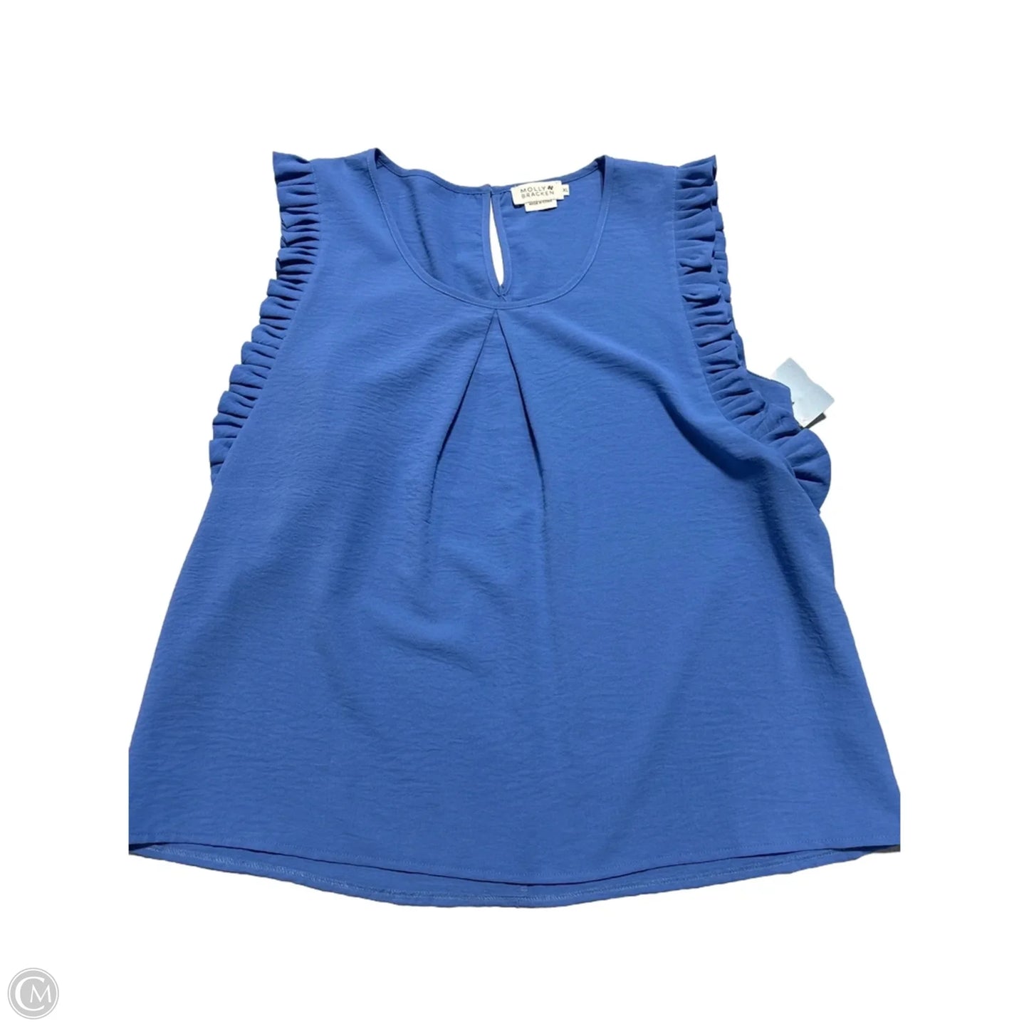 Tank Top By Molly Bracken In Blue, Size: Xl