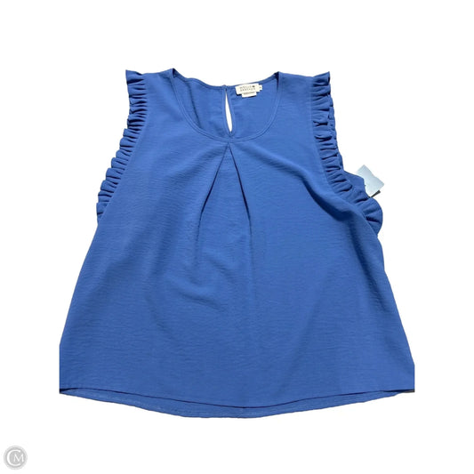 Tank Top By Molly Bracken In Blue, Size: Xl