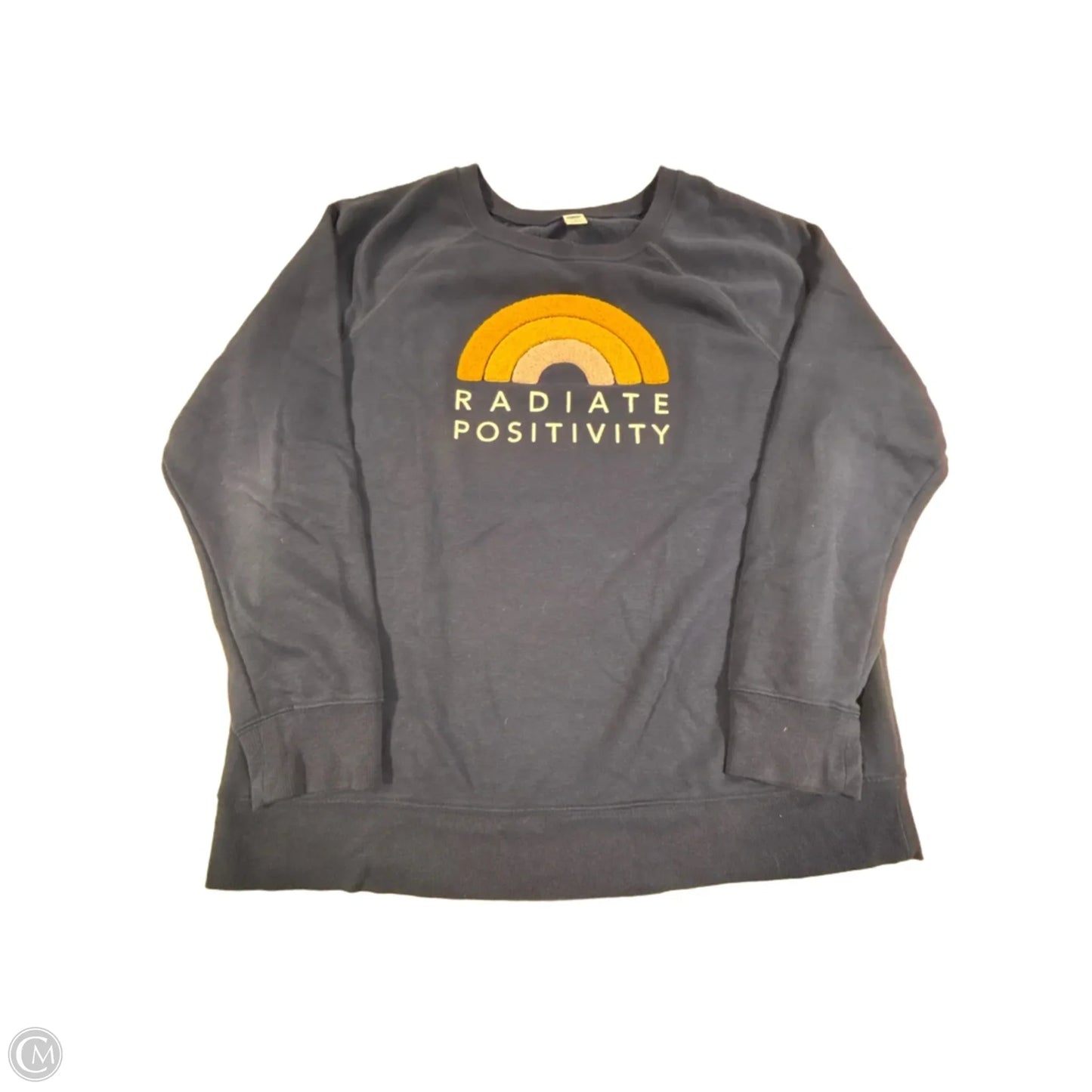 Top Long Sleeve By Old Navy In Navy, Size: L