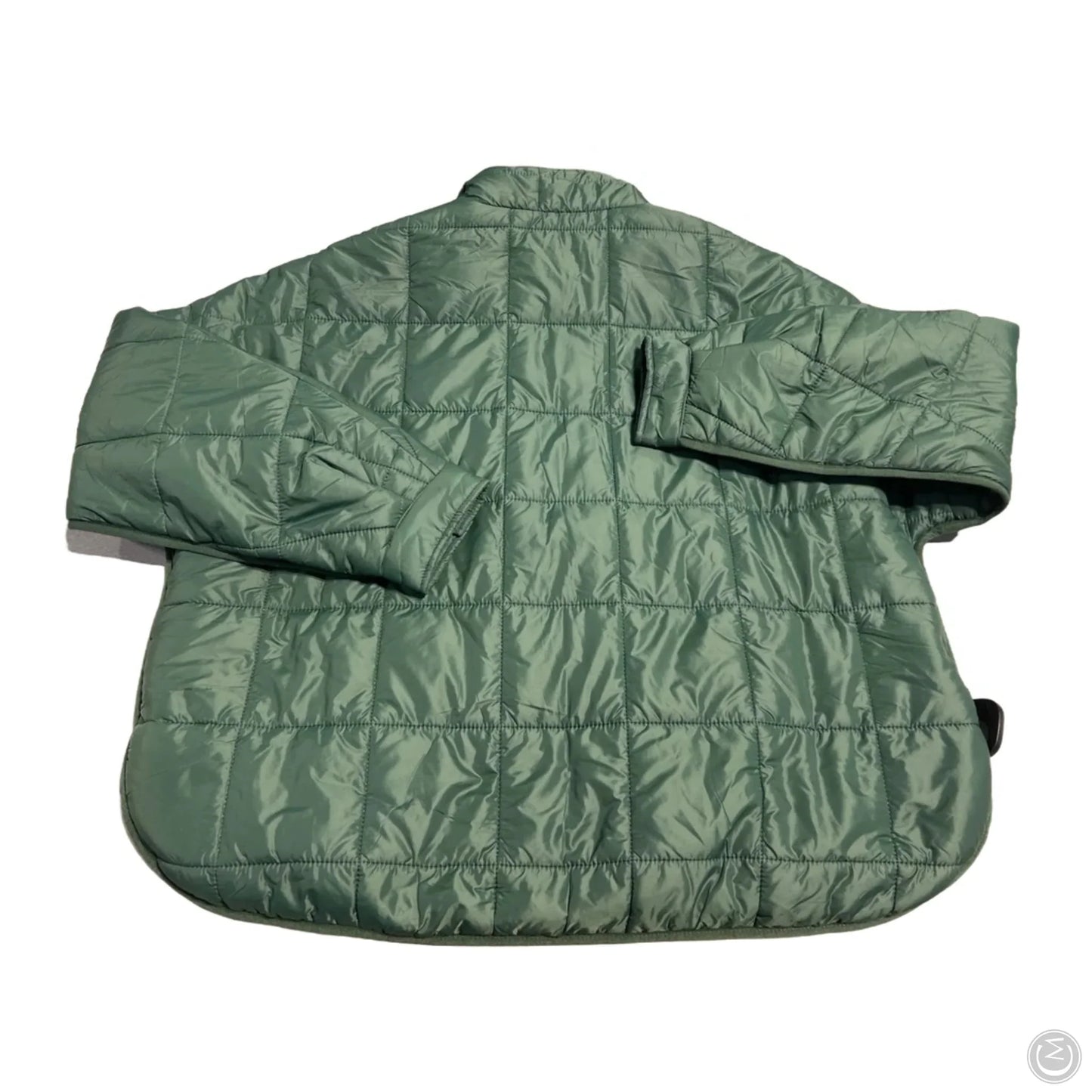 Jacket Puffer & Quilted By Cmf In Green, Size: Xl