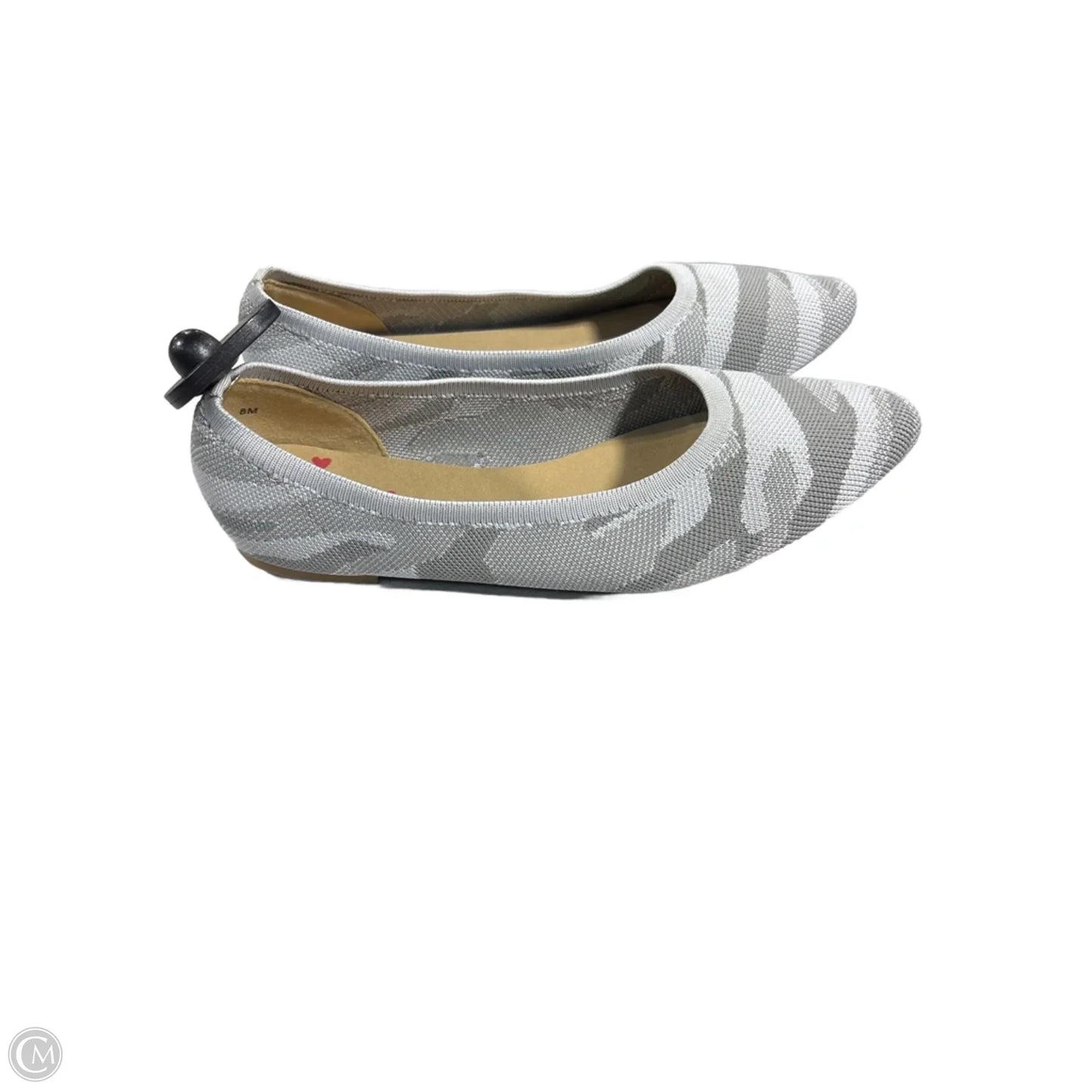 Shoes Flats By Jelly Pop In Camouflage Print, Size: 8