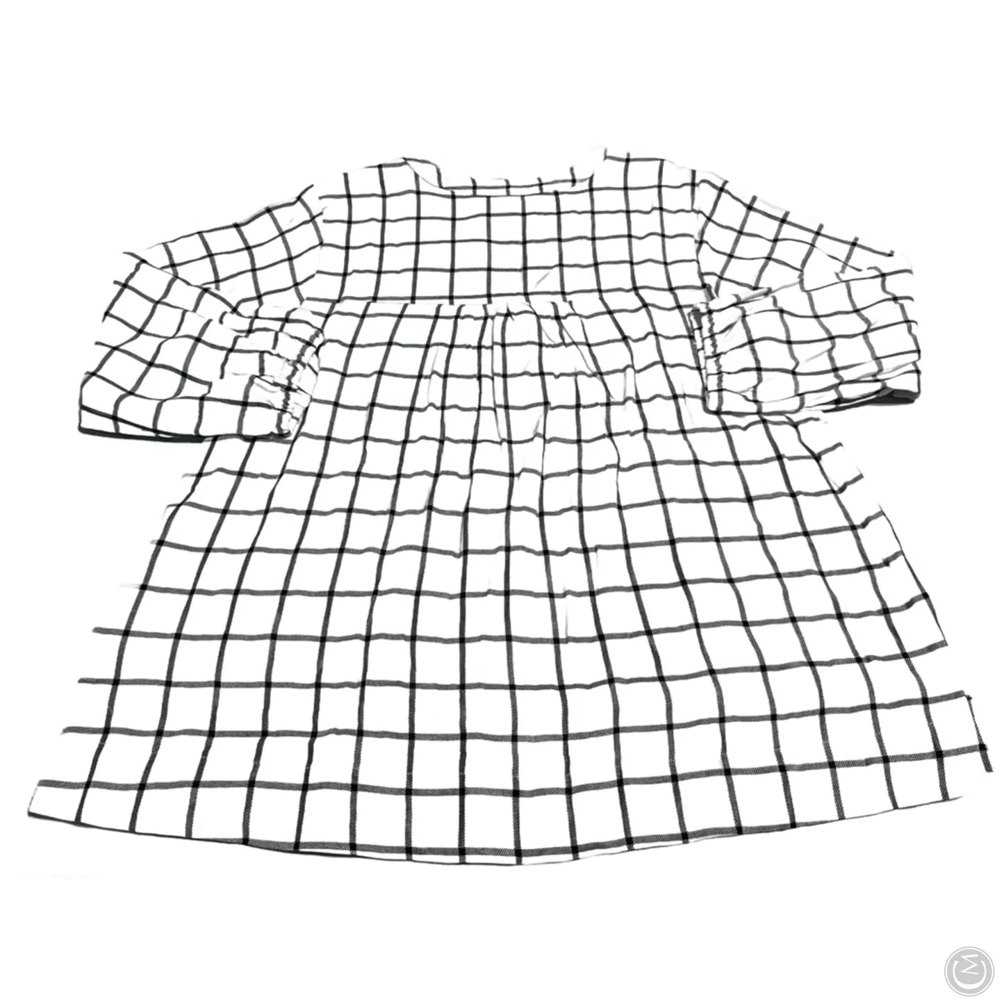 Top Long Sleeve By Wrangler In White, Size: L