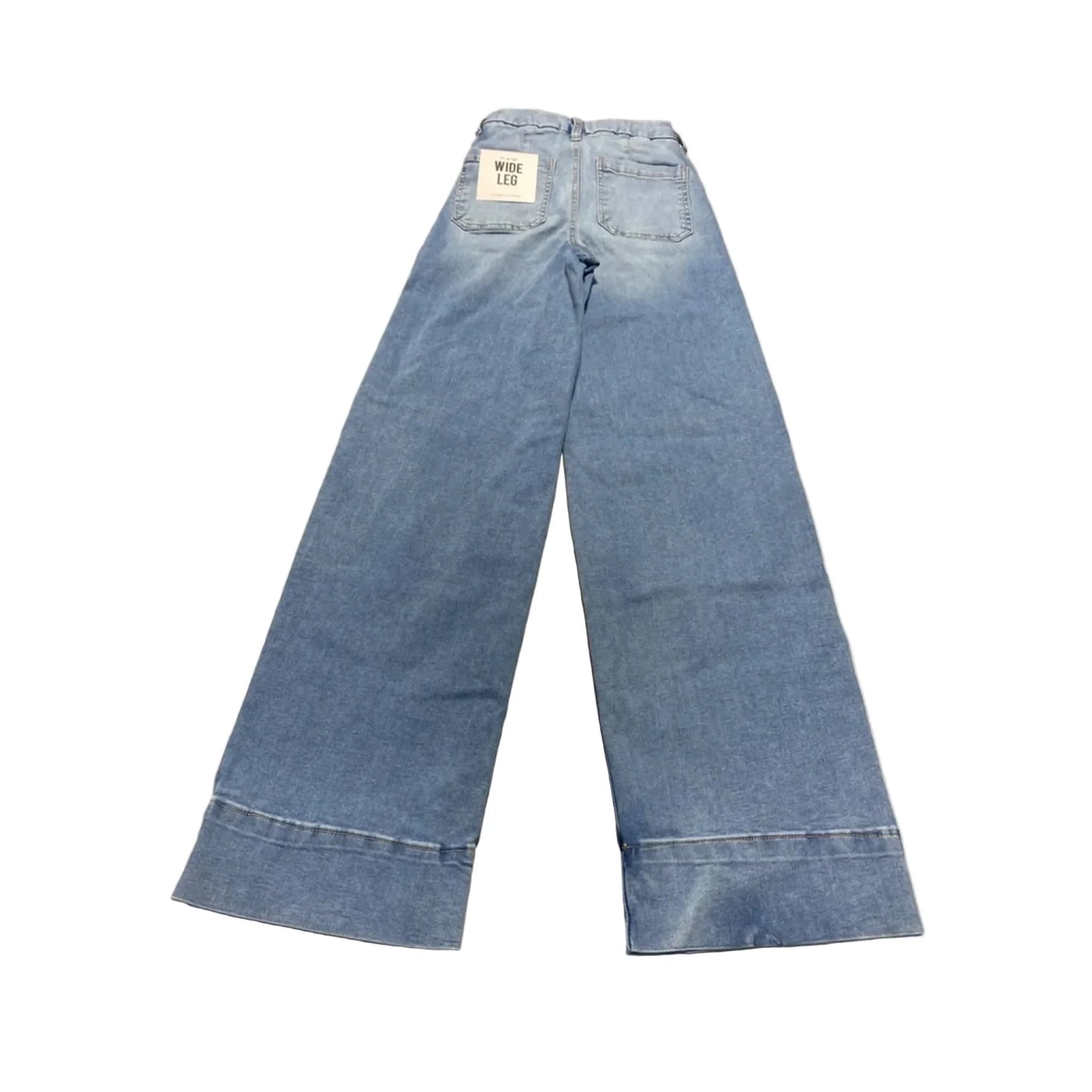 Jeans Wide Leg By Celebrity Pink In Blue Denim, Size: 0