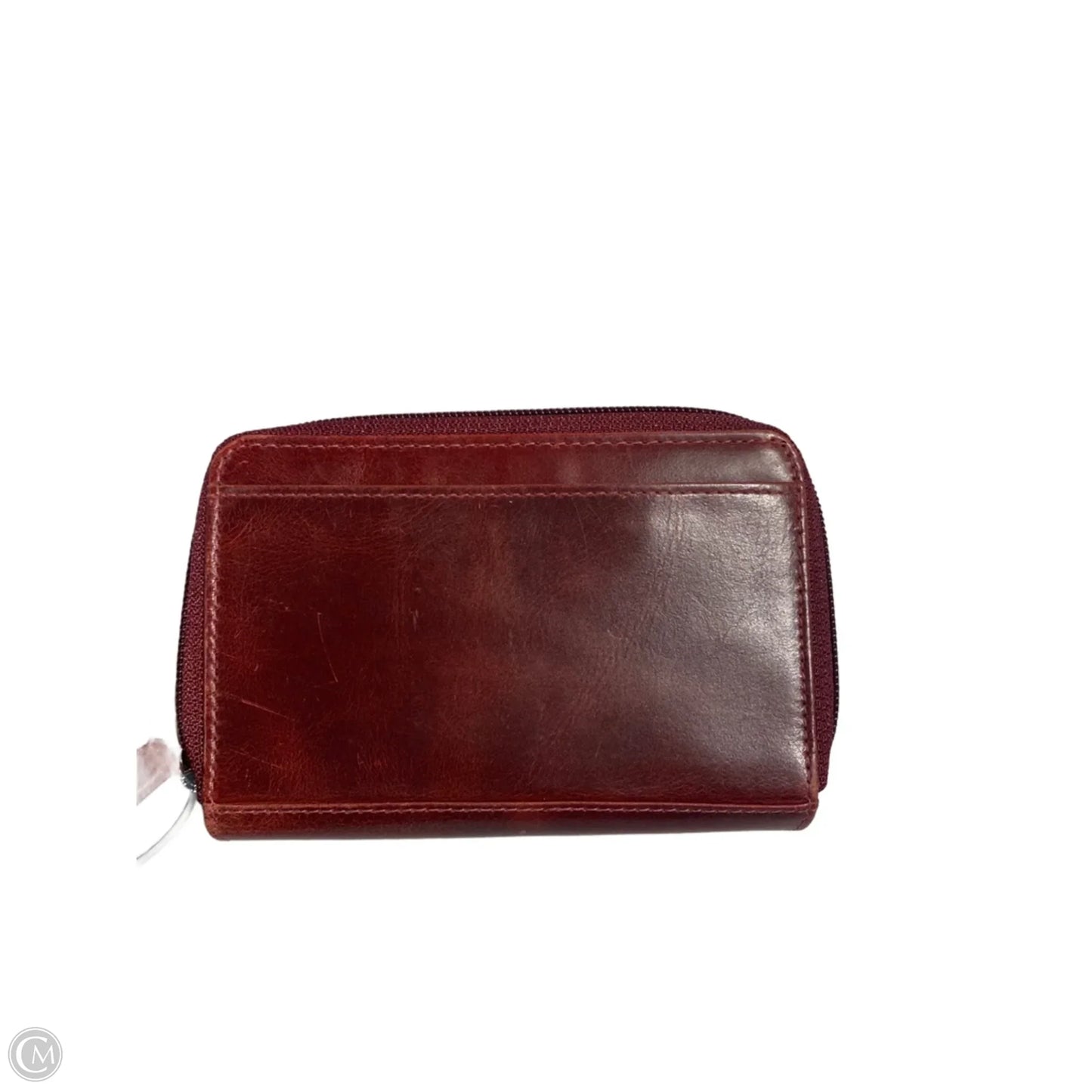 Wallet Leather By Cmc, Size: Small