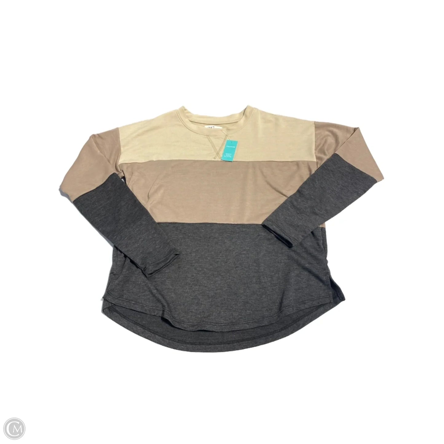 Top Long Sleeve By Maurices In Brown, Size: Xs