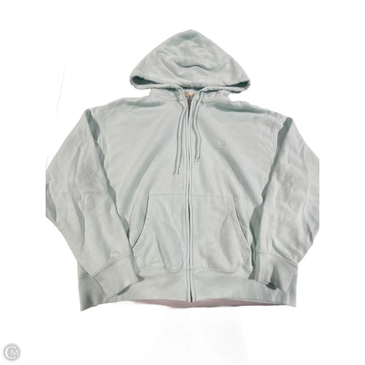 Sweatshirt Hoodie By Levis In Teal, Size: M