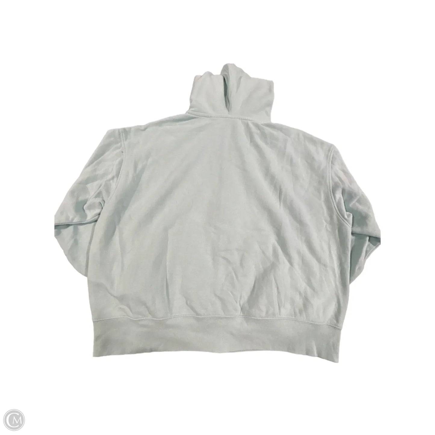 Sweatshirt Hoodie By Levis In Teal, Size: M