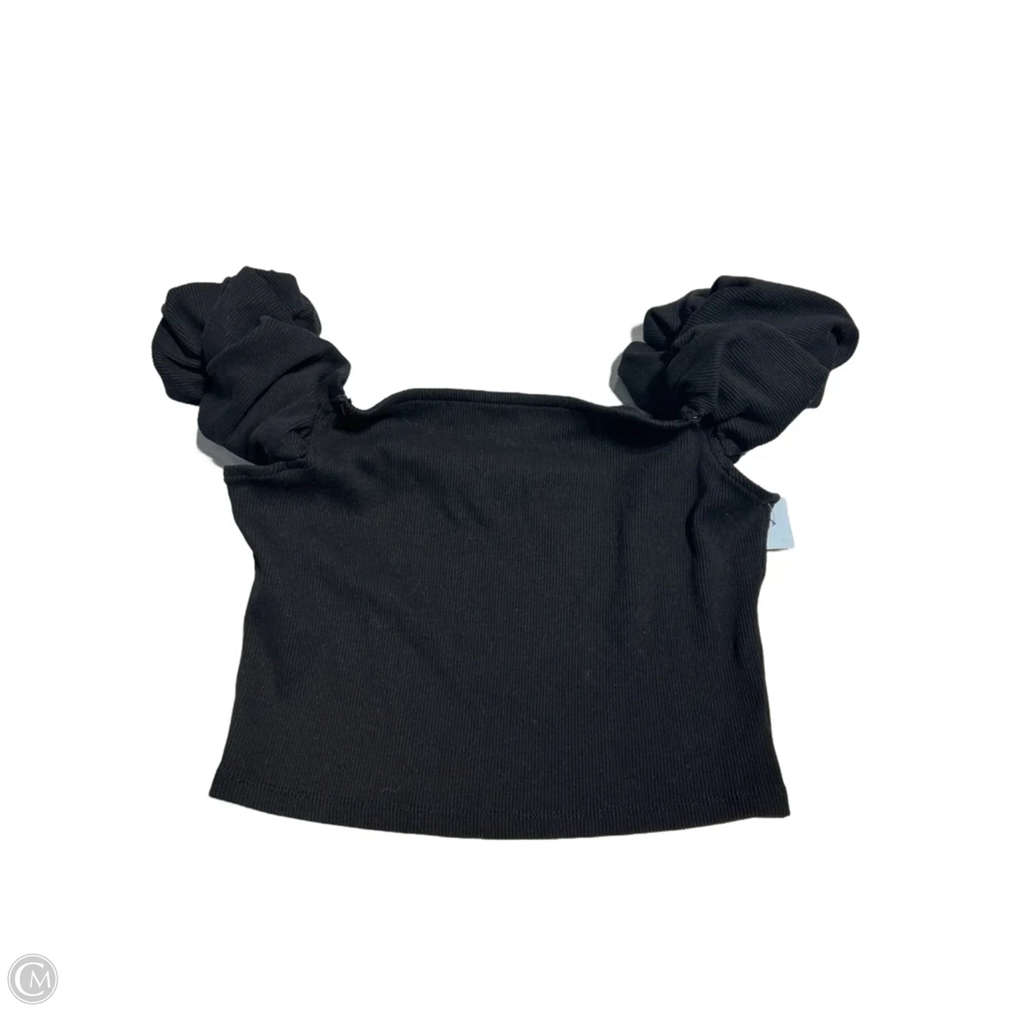 Top Short Sleeve By Divided In Black, Size: M