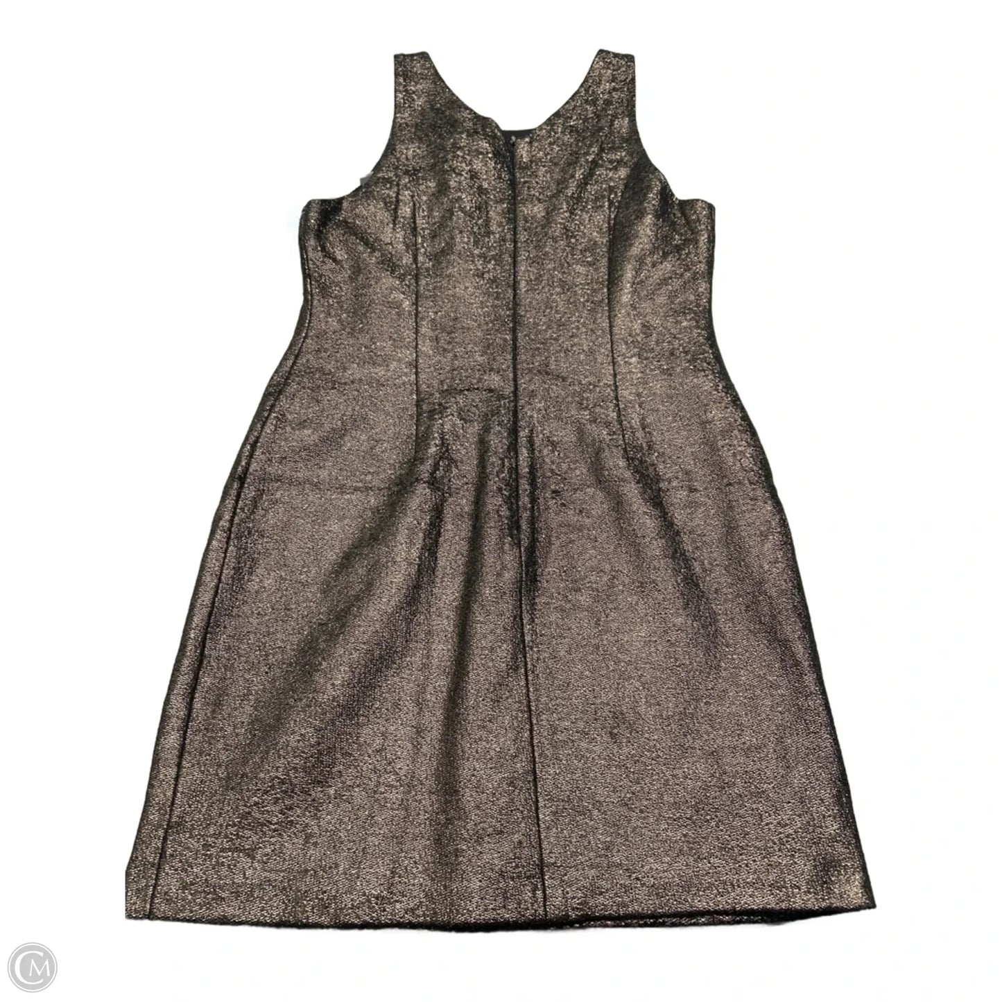 Dress Designer By Halston In Gold, Size: M