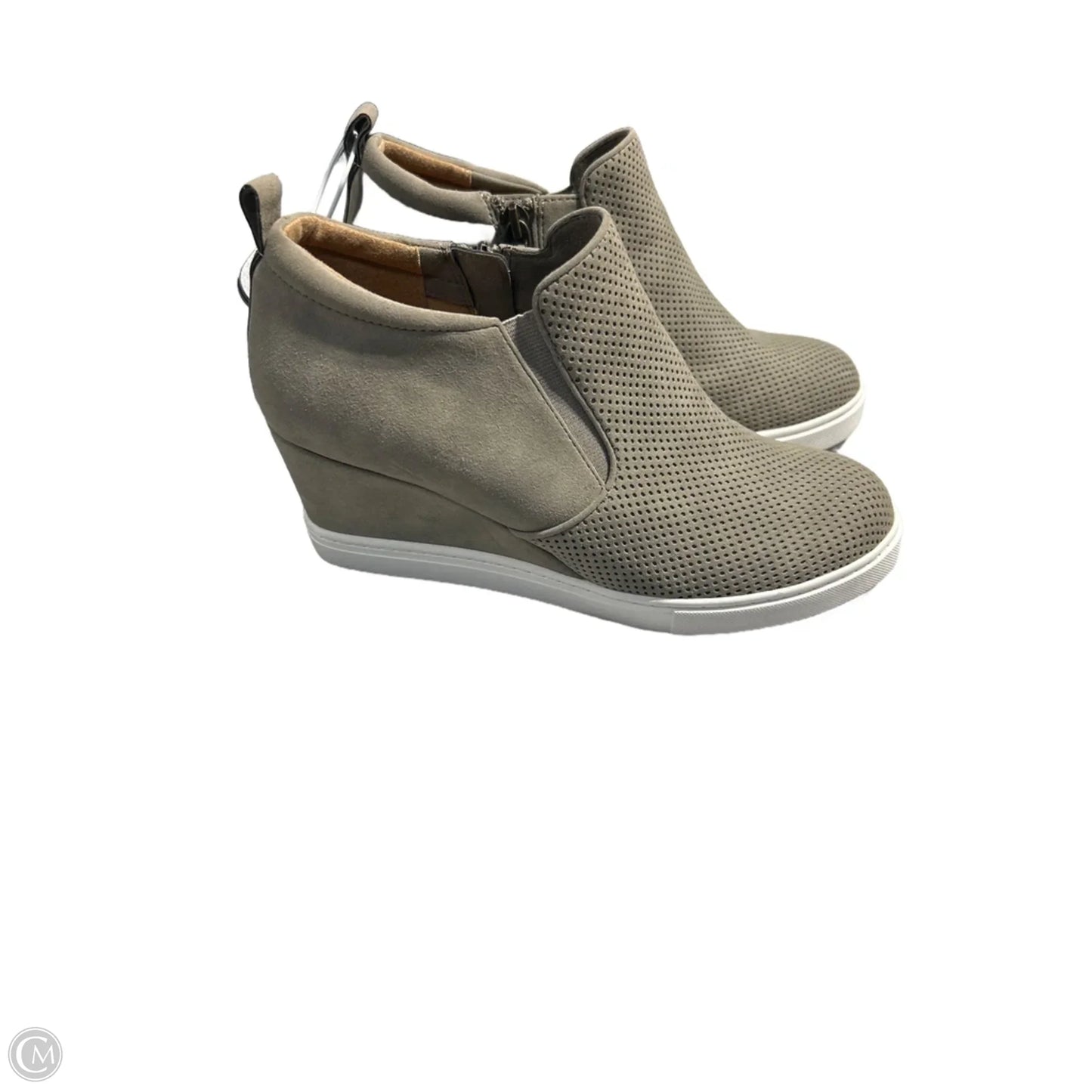Shoes Heels Wedge By Susina In Beige, Size: 7