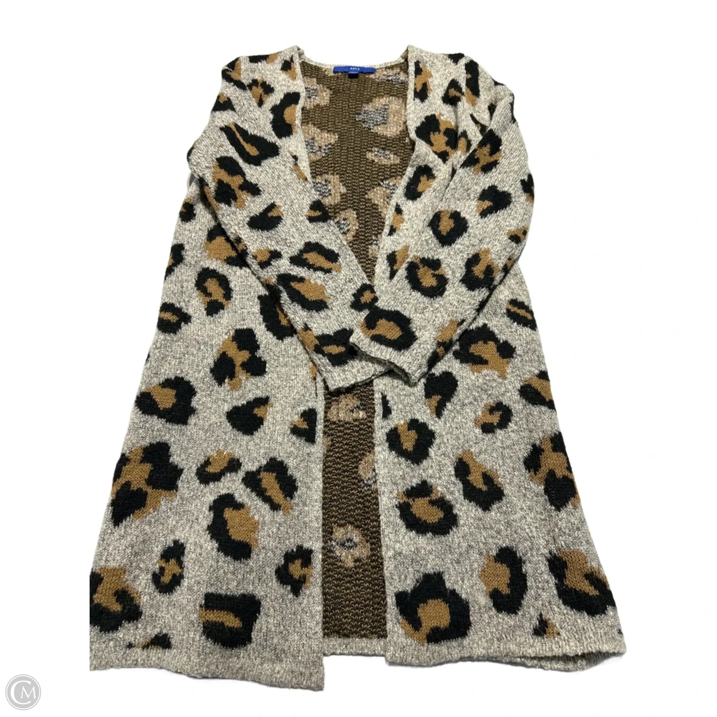 Sweater By Apt 9 In Animal Print, Size: Xs
