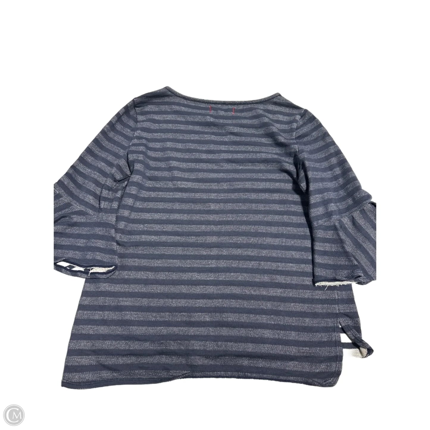 Top 3/4 Sleeve By Max Studio In Navy, Size: S