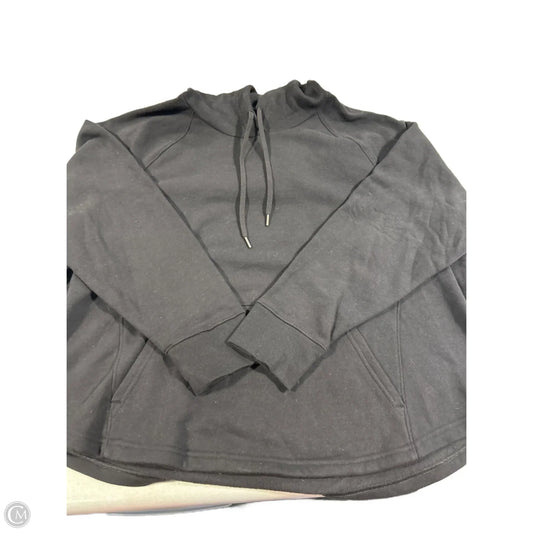 Sweatshirt Hoodie By Tek Gear In Black, Size: 1x