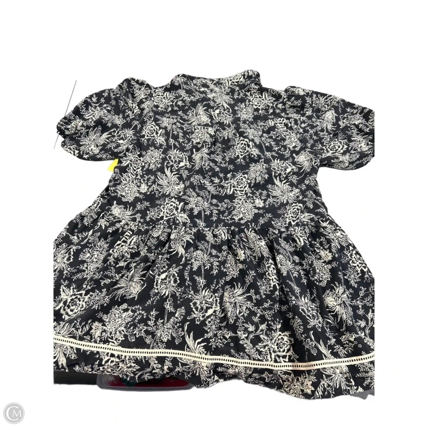 Top Short Sleeve By She + Sky In Floral Print, Size: Xl