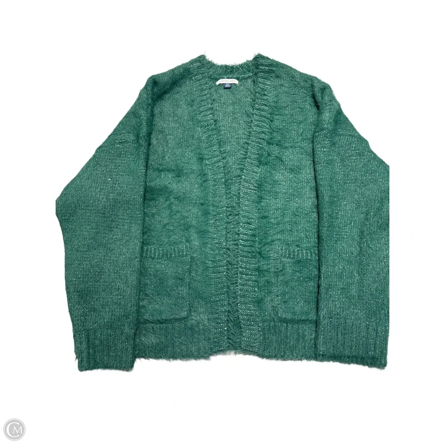 Cardigan By American Eagle In Green, Size: M
