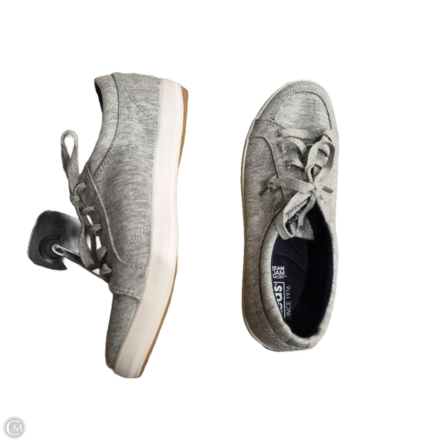 Shoes Flats By Keds In Grey, Size: 7.5