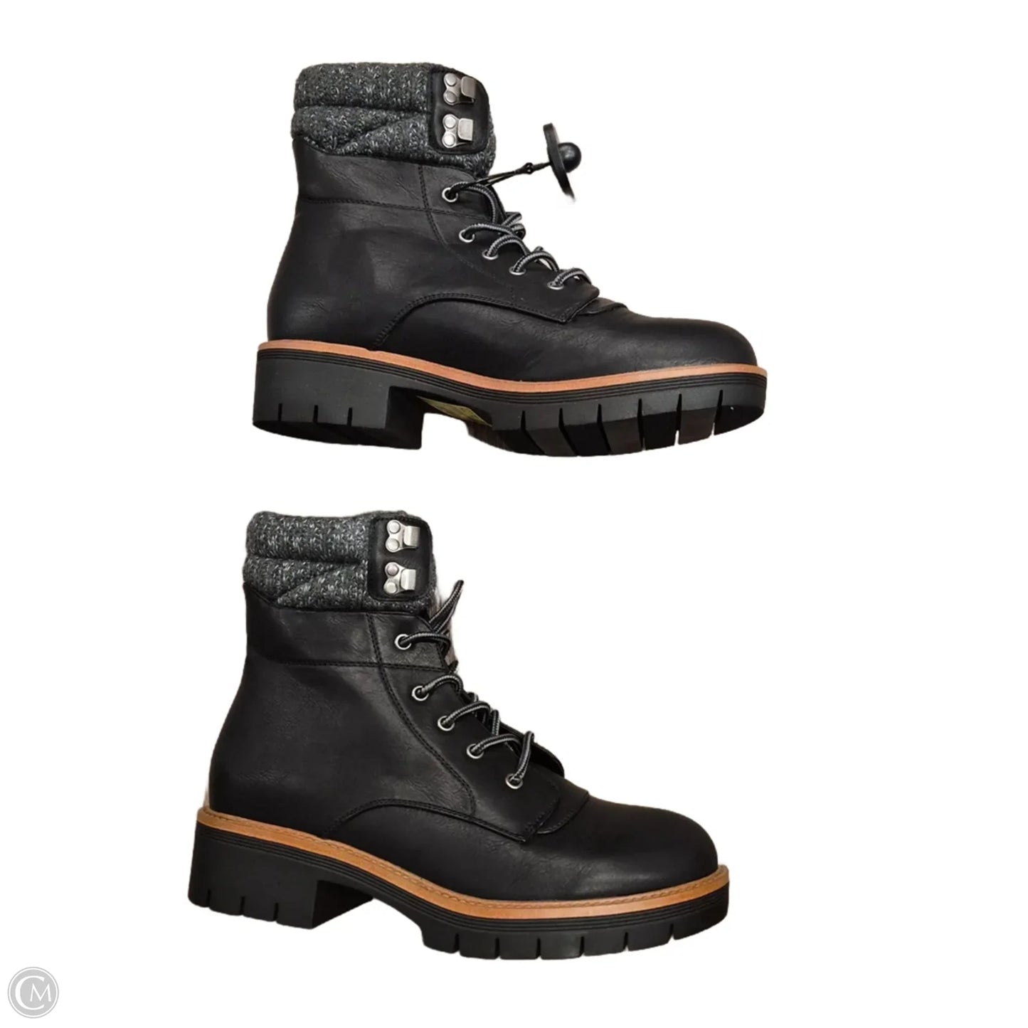 Boots Ankle Flats By Maurices In Black, Size: 9.5