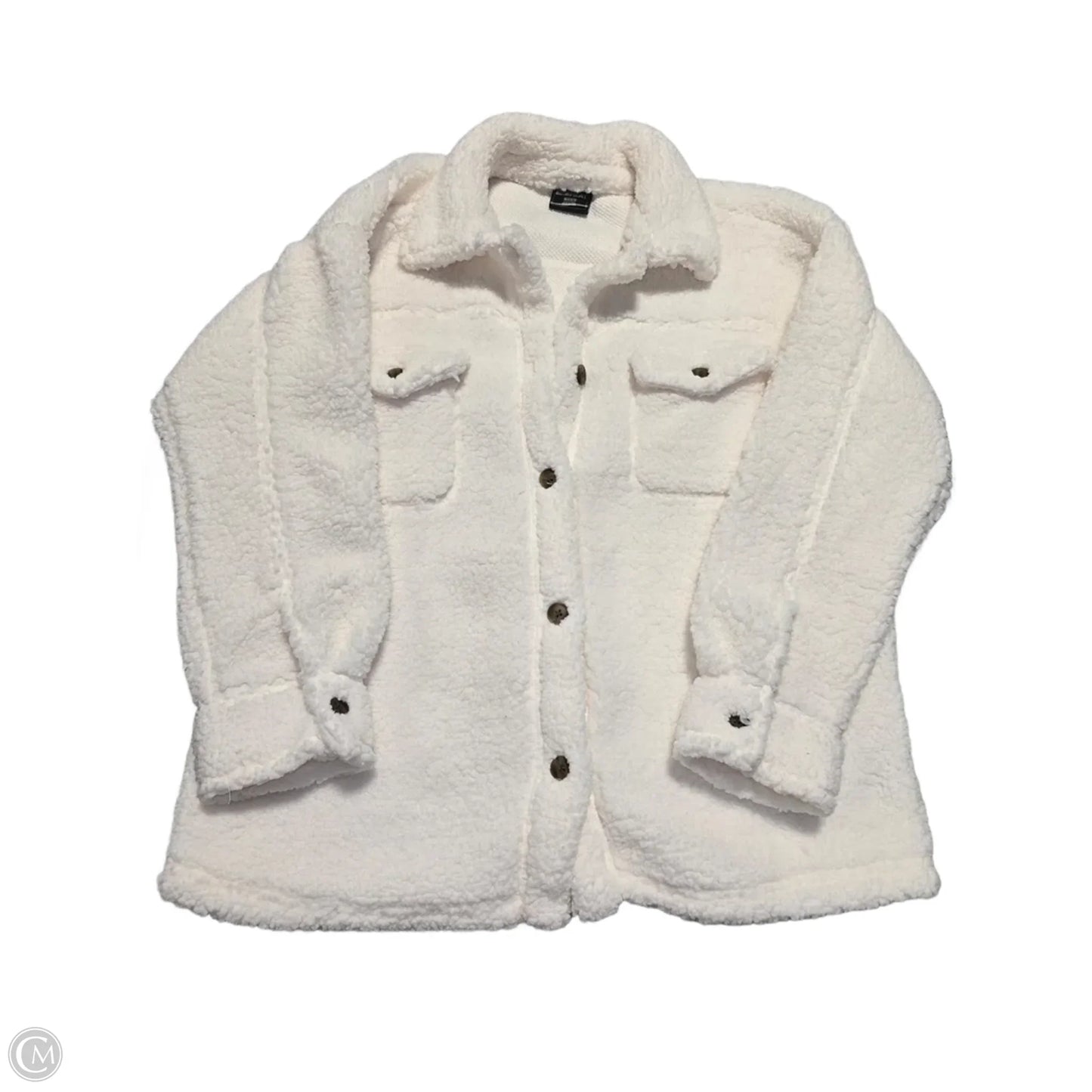 Top Long Sleeve By 32 Degrees In Cream, Size: S