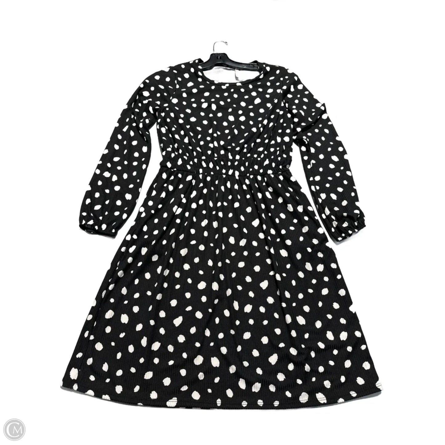 Dress Casual Short By Cme In Polkadot Pattern, Size: M