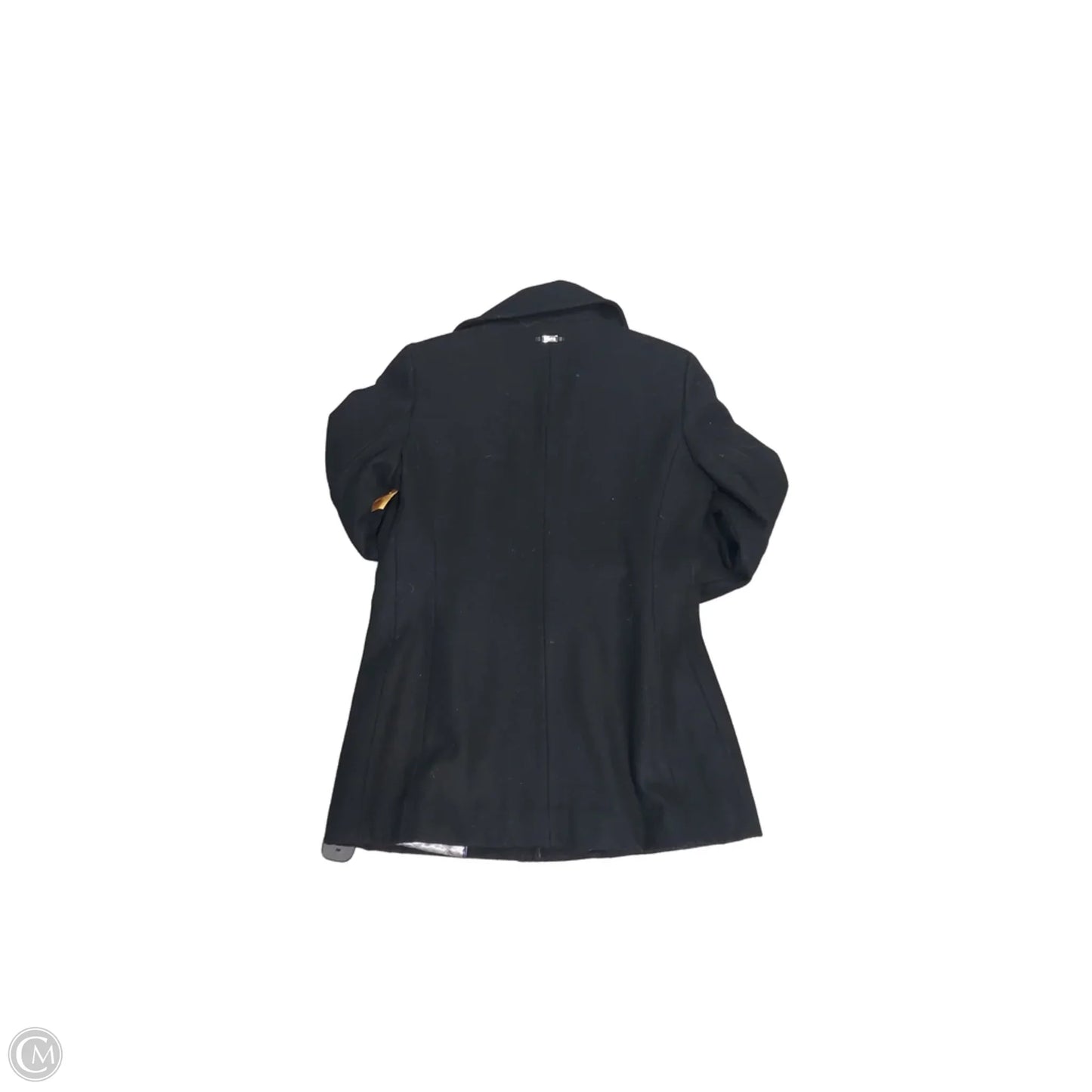 Coat Peacoat By Calvin Klein In Black, Size: L