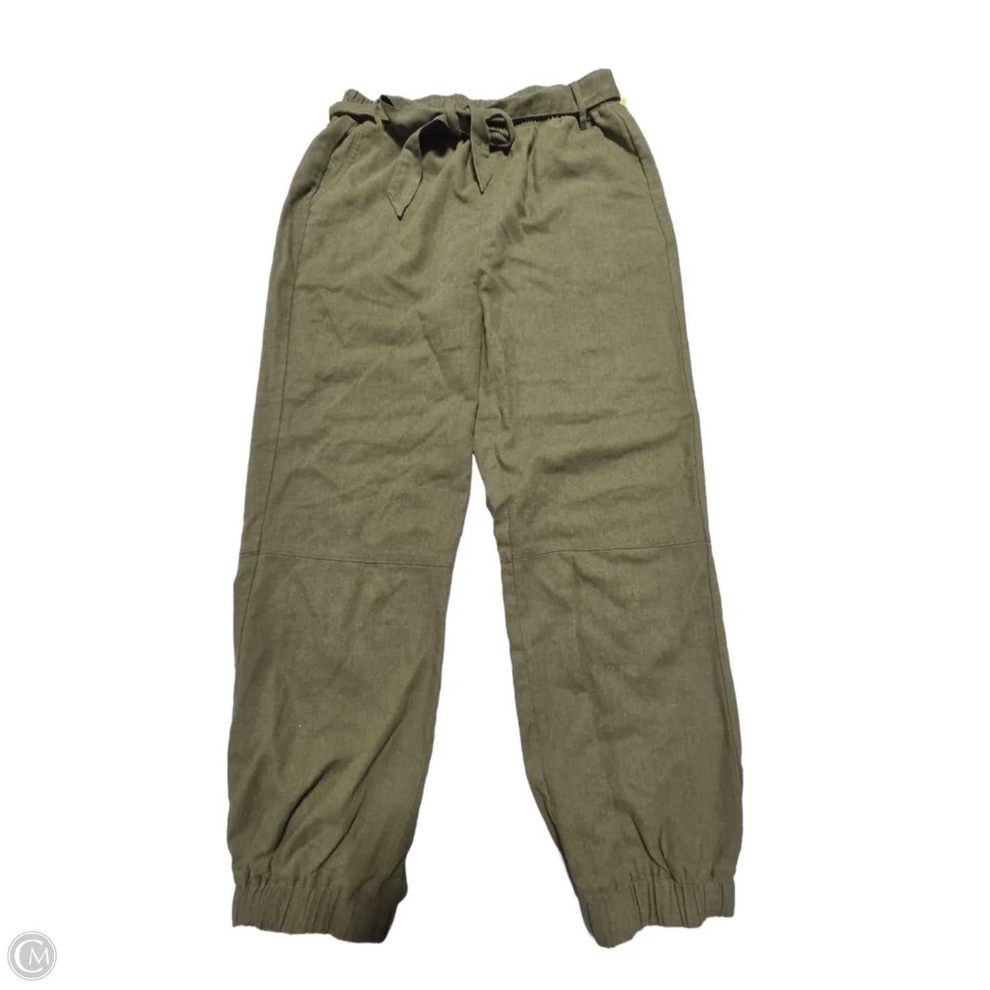 Pants Linen By Blue Rain In Green, Size: L