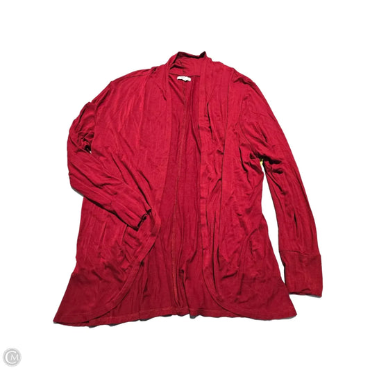 Cardigan By Maurices In Red, Size: 1x
