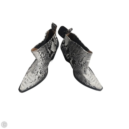Boots Western By Jeffrey Campbell In Snakeskin Print, Size: 7