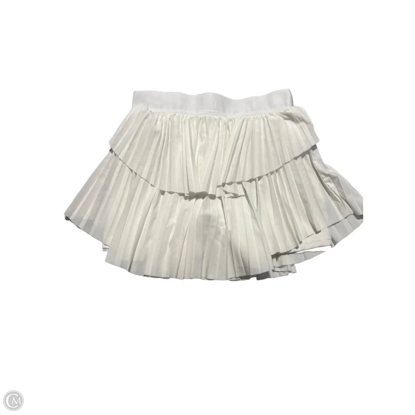 Athletic Skirt By Nike In White, Size: S