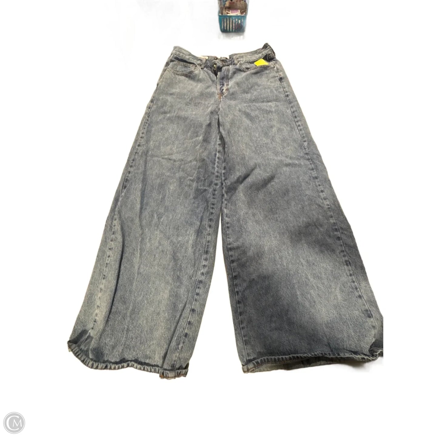 Jeans Wide Leg By Universal Thread In Blue Denim, Size: 8