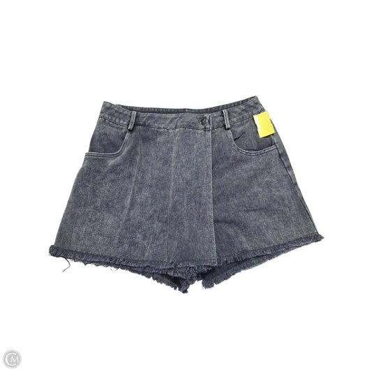 Skort By She + Sky In Blue Denim, Size: 10