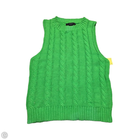 Tank Top By Forever 21 In Green, Size: M