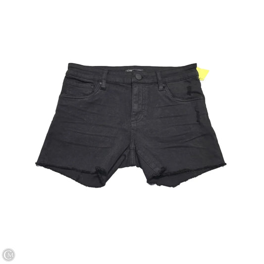 Shorts By Kut In Black Denim, Size: 4