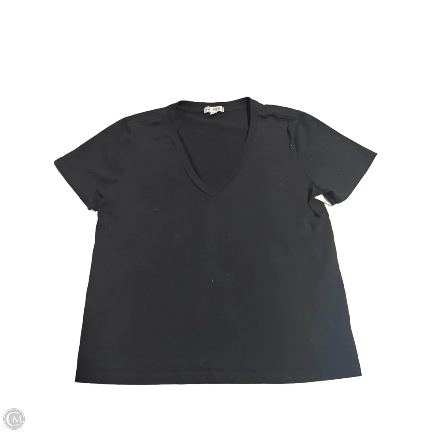 Top Short Sleeve Basic By Good American In Black, Size: M