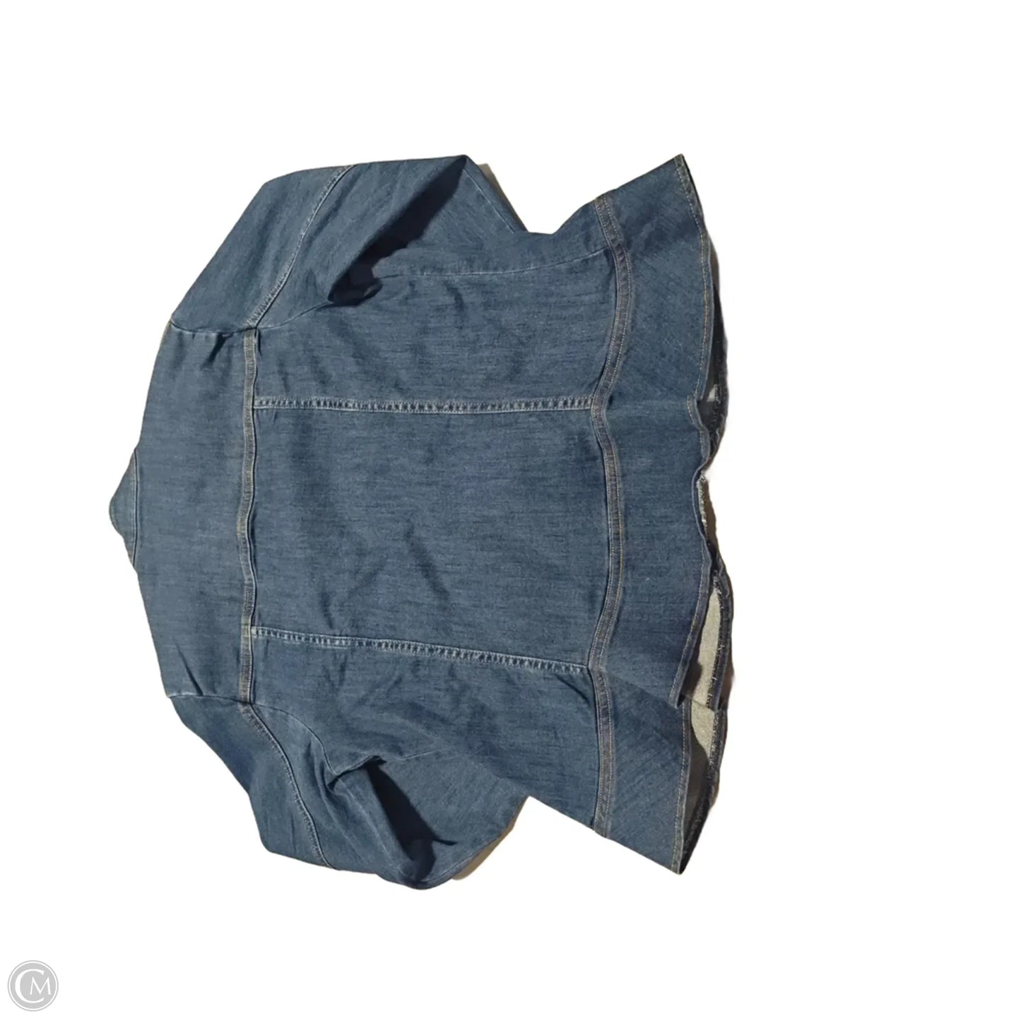 Jacket Denim By Coldwater Creek In Blue Denim, Size: M