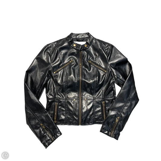 Jacket Moto By Poetry In Black, Size: M