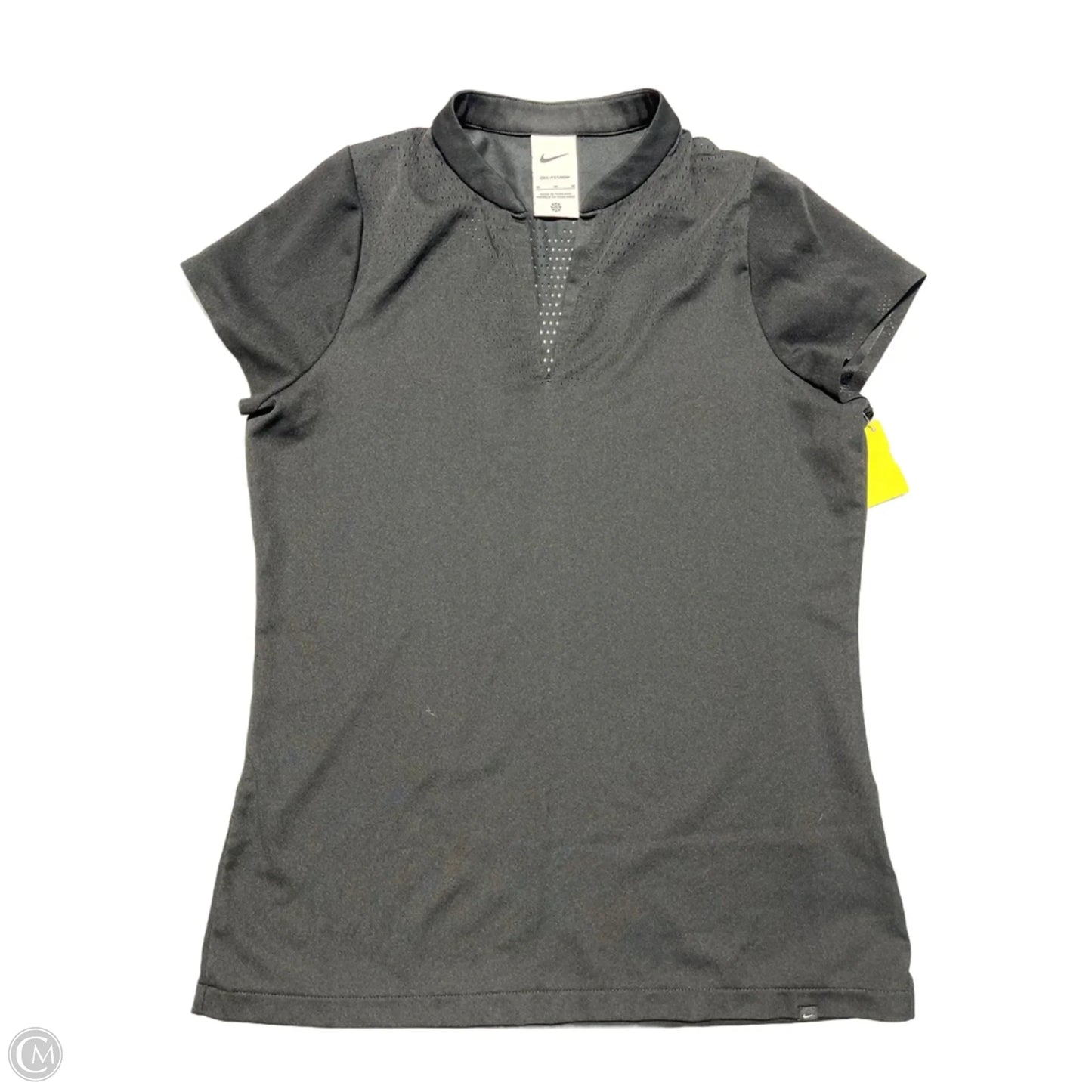 Top Short Sleeve By Nike Apparel In Black, Size: M