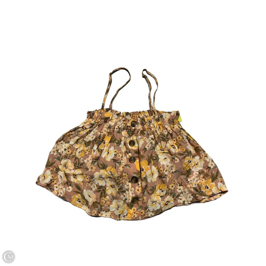 Tank Top By American Eagle In Floral Print, Size: M